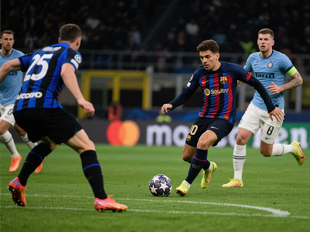 欧冠焦点战:国米与巴萨两回合比分9次逆转起伏 欧冠焦点战:国米与巴萨两回合比分9次逆转起伏