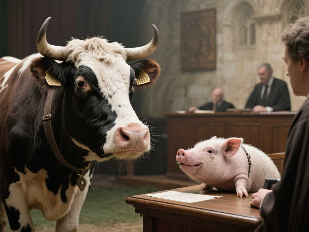 【夜读】除非牛能上庭作证 【夜读】除非牛能上庭作证
